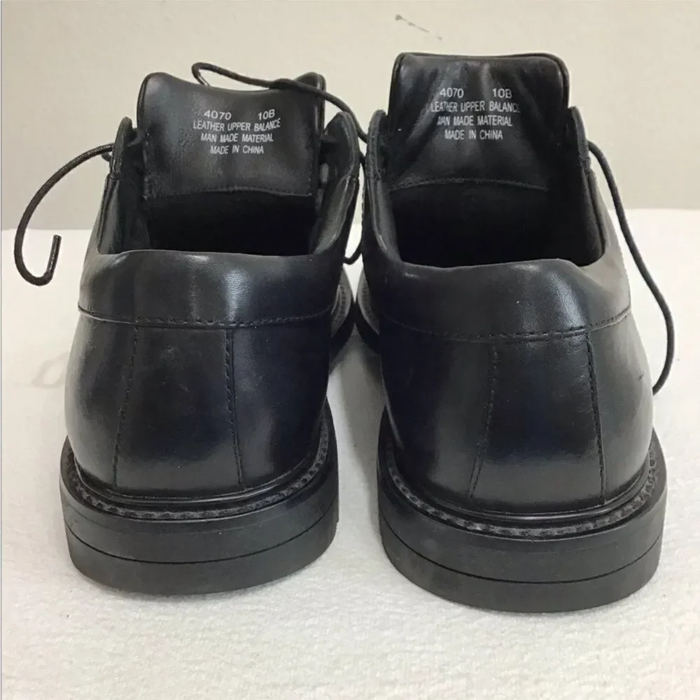 Red Wings Black Derby Lace Up Shoes 4070 Size 10